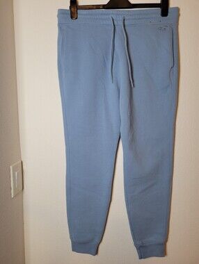 Hollister Men's Jogger Sweatpants - Light Blue/Size L (Waist 34), Like New